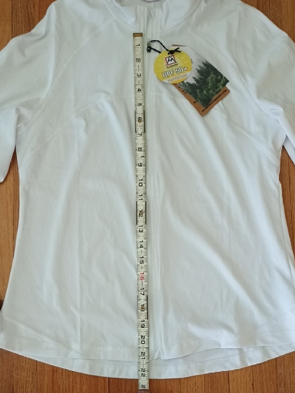 Avalanche White Jacket with Lavender Trim - Picture 5 of 6